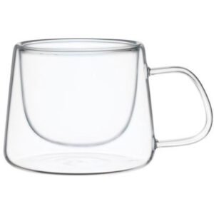 CANECA DE VIDRO PAREDE DUPLA OSLO 200 ML 02 PCS - Imagem 3