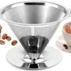 COADOR DE INOX PARA CAFE 11X09 CM - Imagem 5