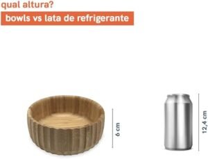 BOWL DE BAMBU CANELADO 19X06 CM - Imagem 6