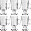 JOGO CANECA DE VIDRO IRISH COFEE 245 ML 06 PCS