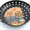 ASSADEIRA DE ACO REDONDA CHURRASQUEIRA GRILL 30X24 CM