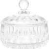 POTICHE DE CRISTAL LOUISE 14X14 CM