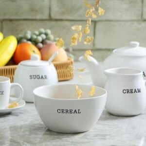 ACUCAREIRO DE CERAMICA C/ COLHER BR 380 ML - Imagem 2