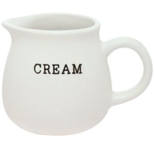 LEITEIRA DE CERAMICA CREAM BRANCA 350 ML