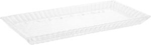TRAVESSA CRISTAL DE CHUMBO LYS 34X17 CM - Imagem 4