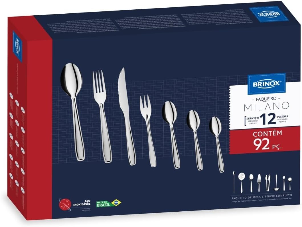 FAQUEIRO MILANO 92PCS