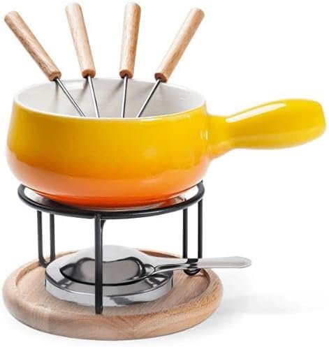 CJ. FONDUE 9PCS AMARELO