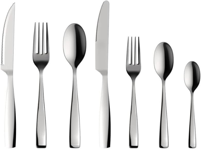 Faqueiro Oxford São Paulo 42 Peças em Aço Inox com Estojo