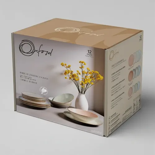 AP. DE JANTAR/LANCHE 12PCS - M. ORDER - AQUARELA - SORTIDO - AW07-0014 - Imagem 5